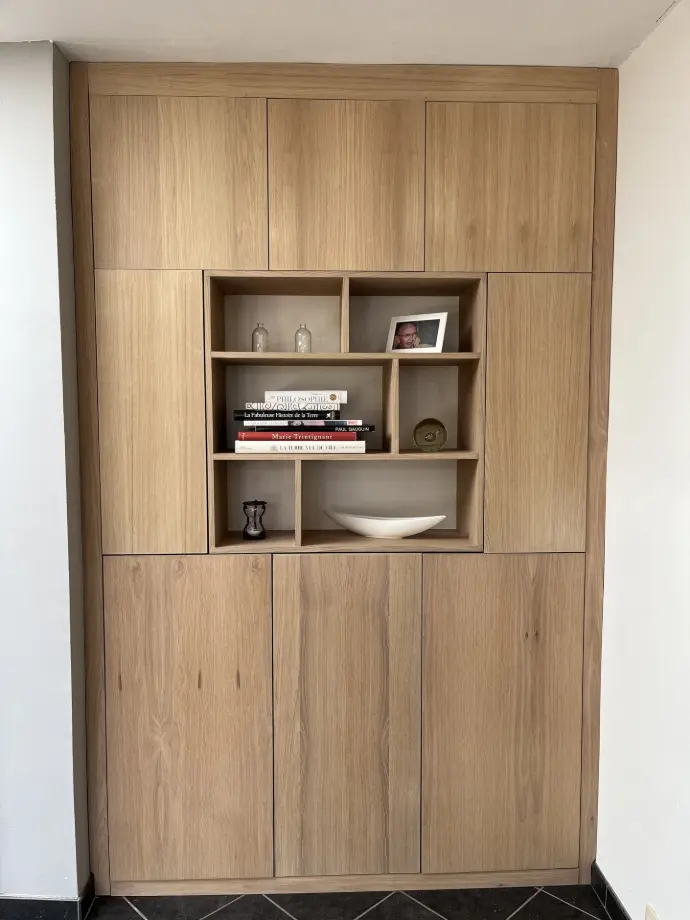 Buffet intégrer dans une niche