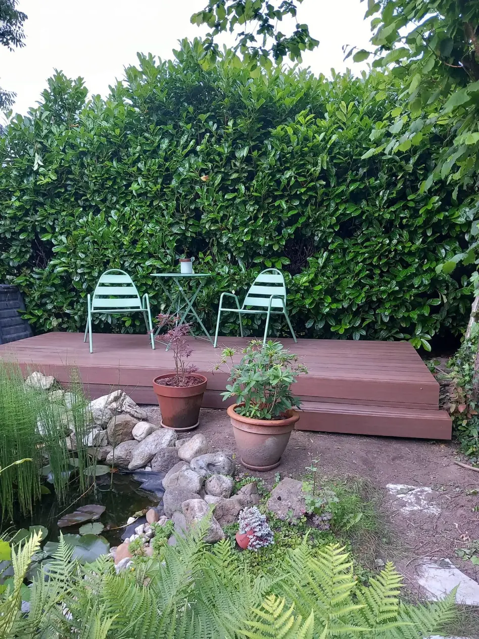 Terrasse en bois exotic