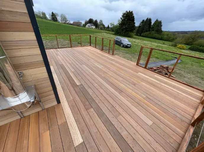 Terrasse en bankirai